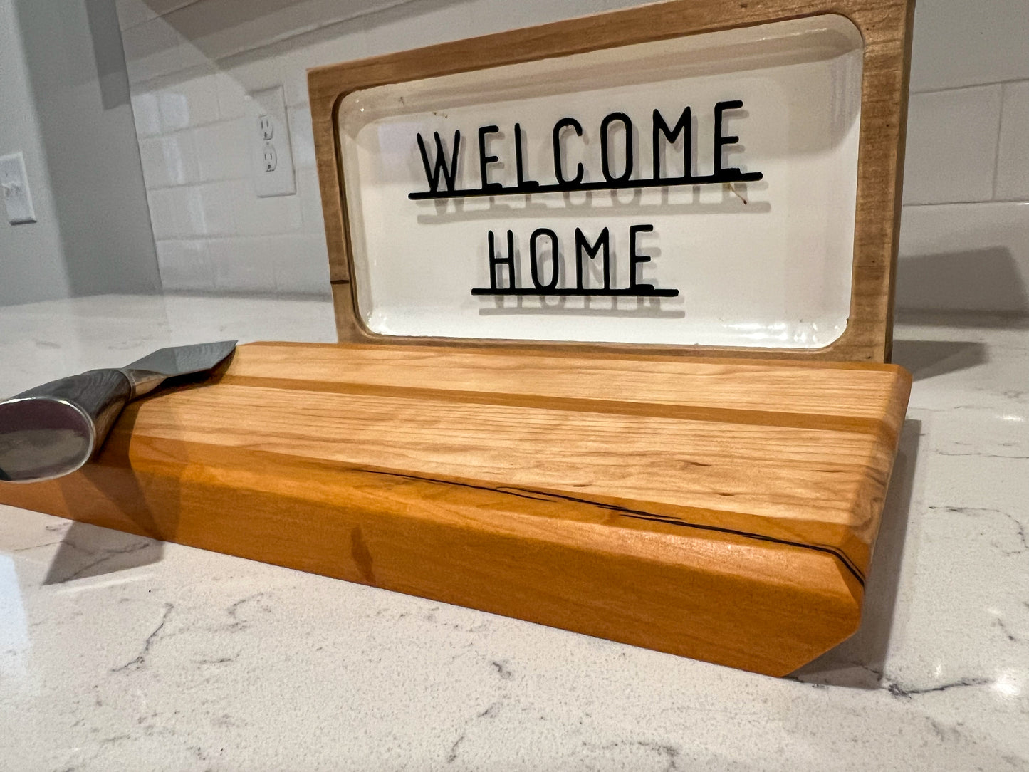 Hard Maple & Tempisque Cutting Board