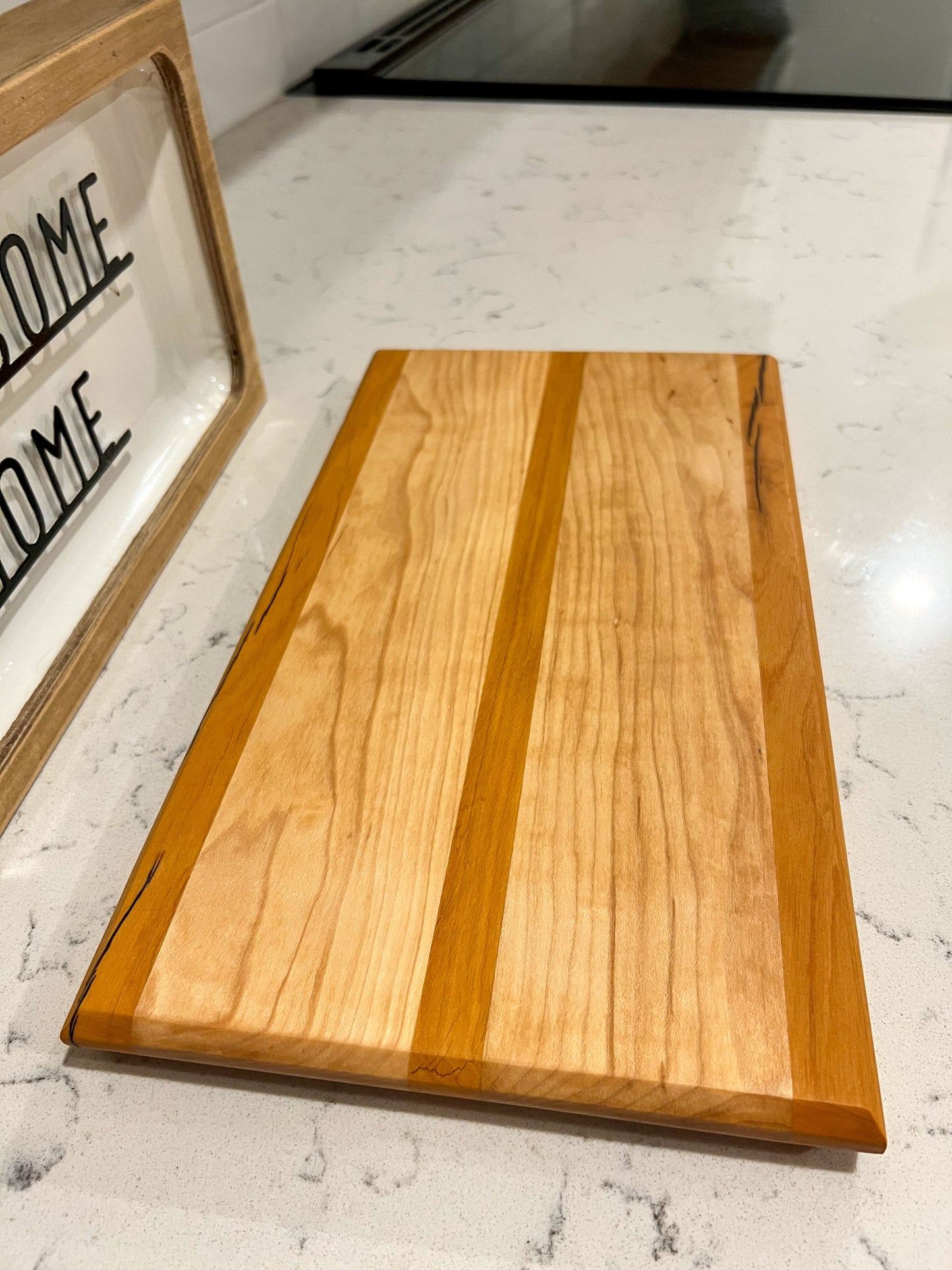 Hard Maple & Tempisque Cutting Board