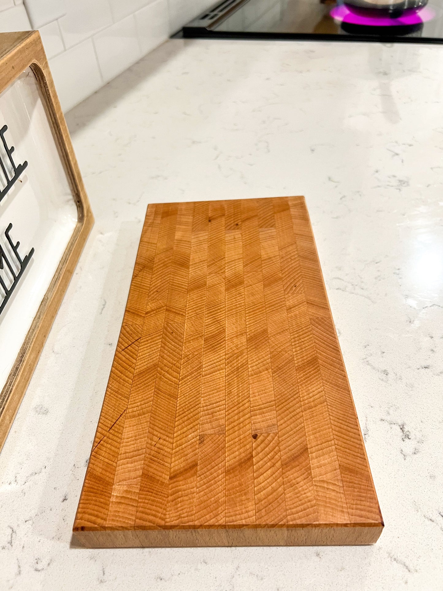 End Grain Beech Cutting Board